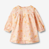 Wheat Main Dress L/S Fenja Dresses 9061 alabaster flower bobbles