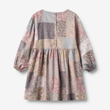 Wheat Main Dress L/S Herdis Dress 9618 patchwork flowers