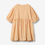 Wheat Main Dress L/S Magda Dress 9448 yellow check