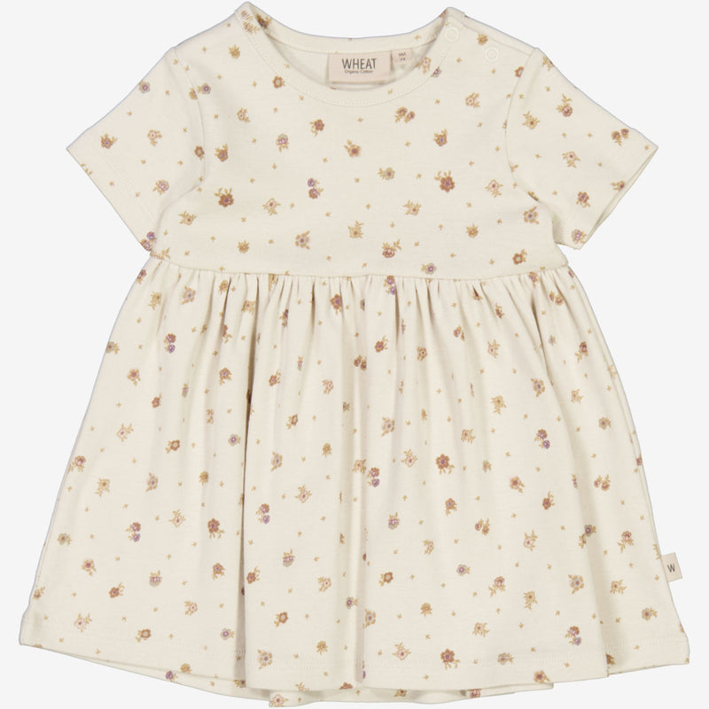 Wheat Dress Nova | Baby Dresses 3358 chalk flowers