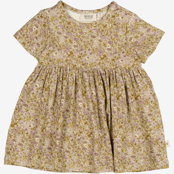 Wheat Main  Dress Nova | Baby Dresses 5057 fossil flowers