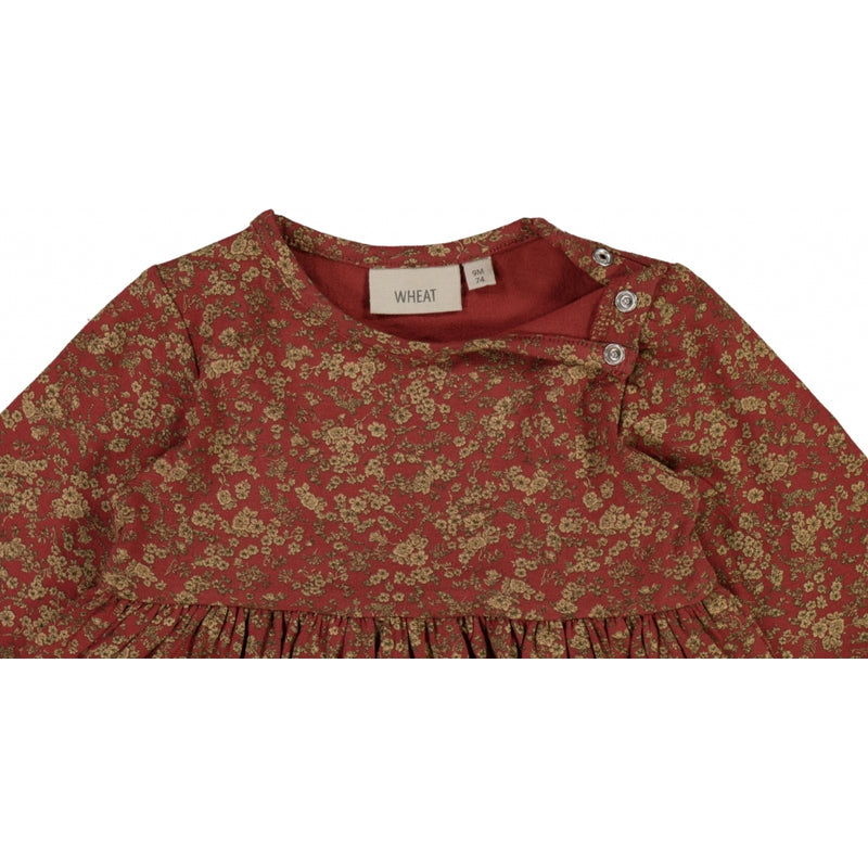 Wheat Dress Otilde Dresses 9076 apple butter flowers