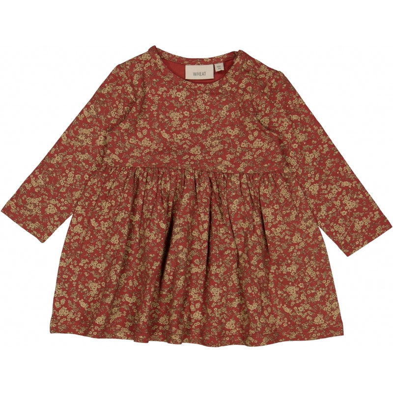 Wheat Dress Otilde Dresses 9076 apple butter flowers