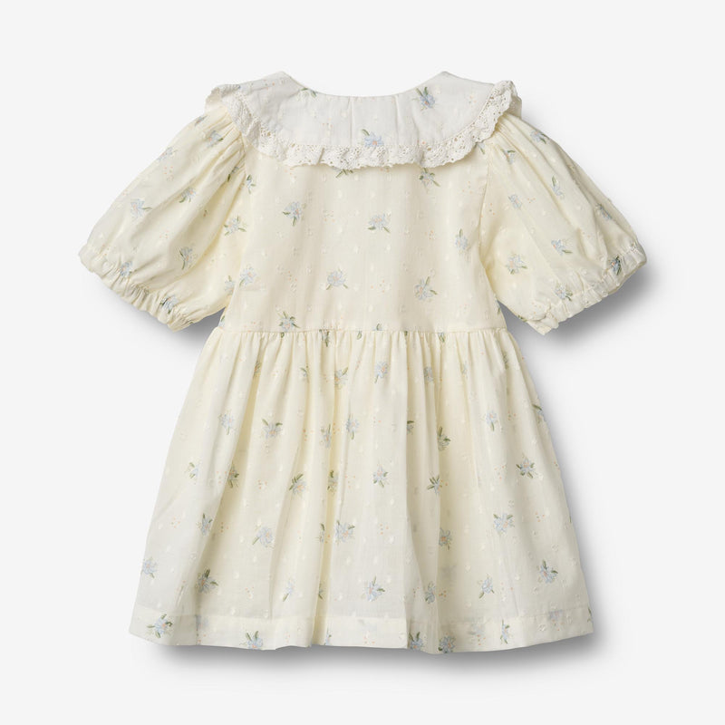 Wheat Main Dress S/S Adele Dress 1481 blue flowers