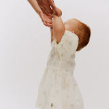 Wheat Main Dress S/S Adele Dress 1481 blue flowers
