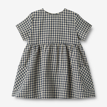 Wheat Main Dress S/S Ayse Dresses 1306 blue check