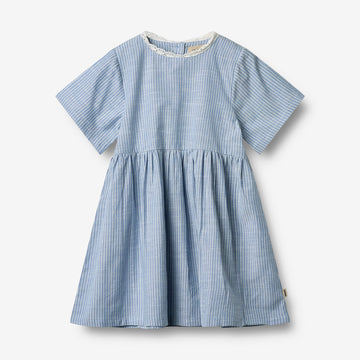 Wheat Main Dress S/S Elma Dress 1048 blue stripe