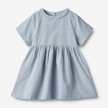 Wheat Main Dress S/S Elma Dresses 1042 blue waves