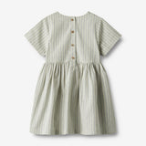 Wheat Main Dress S/S Esmaralda Dresses 4109 aquablue stripe