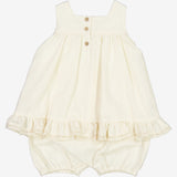 Wheat Main  Dress Suit Harriet | Baby Dresses 3129 eggshell 