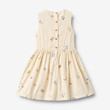 Wheat Main Dress Thelma Dress 9644 ivory embroidery flowers