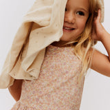 Wheat Main Dress Thelma Dress 1358 lilac flowers