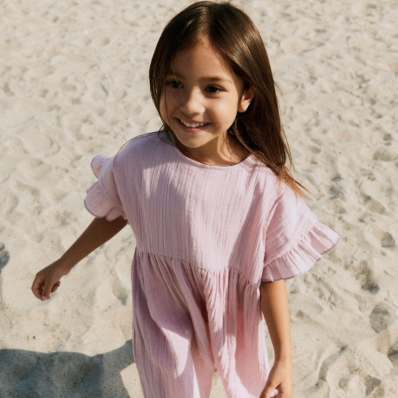 Wheat Main Dress Thit Dress 9428 lavender mist