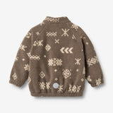 Wheat Outerwear Fleece Anorak Moon Sweatshirt 9679 dry wood jacquard