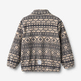 Wheat Outerwear Fleece Jacket Helge Jacket 9544 warm sand jaquard