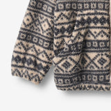Wheat Outerwear Fleece Jacket Helge Jacket 9544 warm sand jaquard