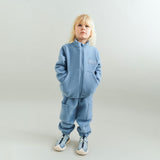 Wheat Outerwear Fleece Jacket Helge Jacket 1260 faded denim