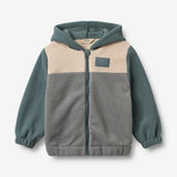 Wheat Outerwear Fleece Jacket L/S Adrian Sweatshirt 9624 flint