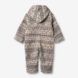 Wheat Outerwear Fleece Suit Allo Outdoor Suit 9544 warm sand jaquard