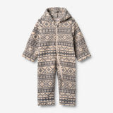 Wheat Outerwear Fleece Suit Allo Outdoor Suit 9544 warm sand jaquard