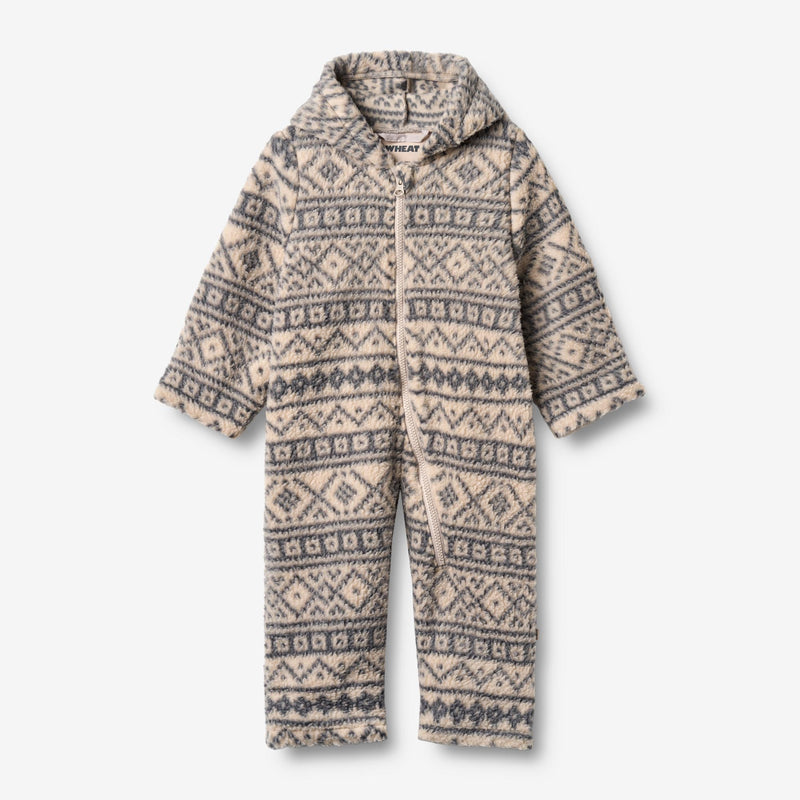 Wheat Outerwear Fleece Suit Allo Outdoor Suit 9544 warm sand jaquard