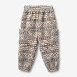 Wheat Outerwear Fleece Trousers Suun Trousers 9544 warm sand jaquard