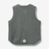 Wheat Outerwear Fleece Vest Nonno Vest 1043 blue