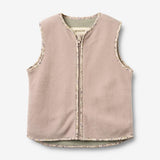 Wheat Outerwear Fleece Vest Nonno Vest 1571 soft lavender