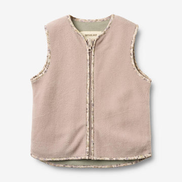 Wheat Outerwear Fleece Vest Nonno Vest 1571 soft lavender