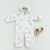 Wheat Outerwear Fleece suit Allo Outdoor Suit 9613 white onyx jacquard