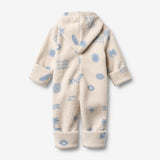 Wheat Outerwear Fleece suit Allo Outdoor Suit 9613 white onyx jacquard