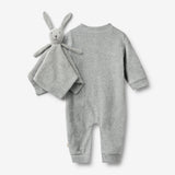 Wheat Main Giftbox Robin Baby Set Set 0224 melange grey