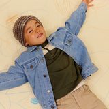 Wheat Main Half Zip Sweatshirt L/S Matteo Sweatshirt 9690 thyme