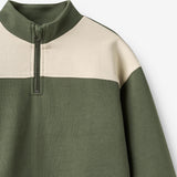 Wheat Main Half Zip Sweatshirt L/S Matteo Sweatshirt 9690 thyme
