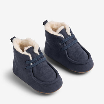 Wheat Footwear Indoor Shoe Mae Indoor Shoes 1432 navy