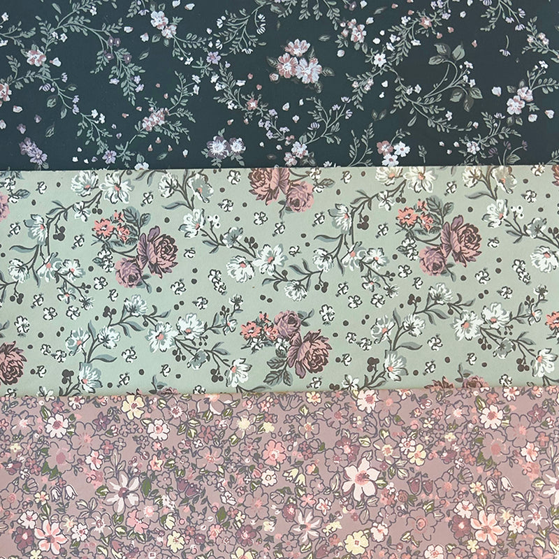 Wheat Outerwear Iron-on Patches Accessory 9533 forest lake checked flowers