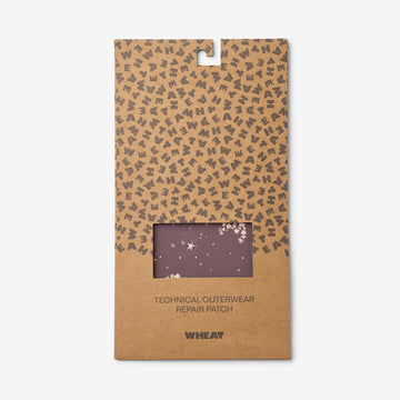 Wheat Outerwear Iron-on patches - Technical Outerwear Care & Repair 9675 plum truffle stars