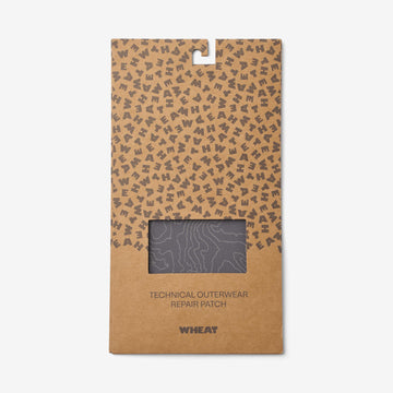 Wheat Outerwear Iron-on patches - Technical Outerwear Care & Repair 9733 reflective elevation map
