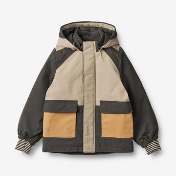 Wheat Outerwear Jacket Laust Tech Jackets 0172 grey sand