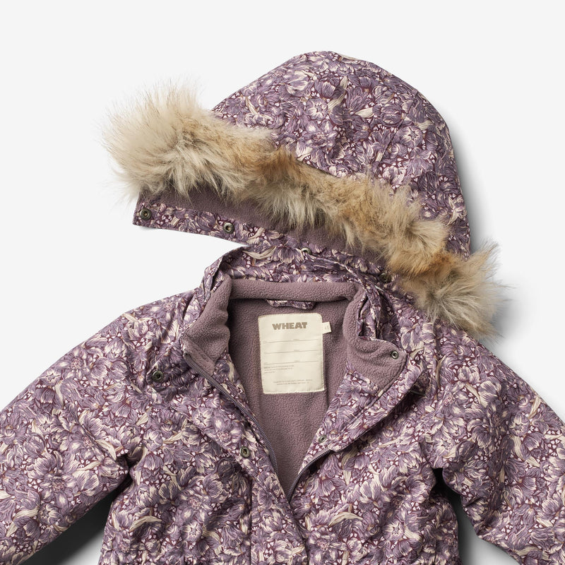 Wheat Outerwear Jacket Mathilde Tech Jackets 1177 purple tulips