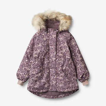 Wheat Outerwear Jacket Mathilde Tech Jackets 1177 purple tulips