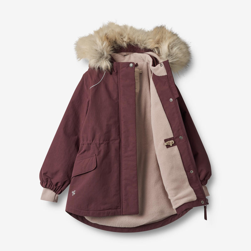 Wheat Outerwear Jacket Mathilde Tech Jackets 1176 purple dawn