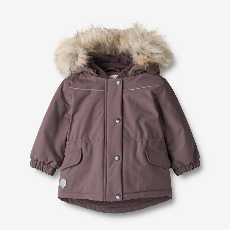Wheat Outerwear Jacket Mathilde Tech | Baby Jackets 2378 plum 