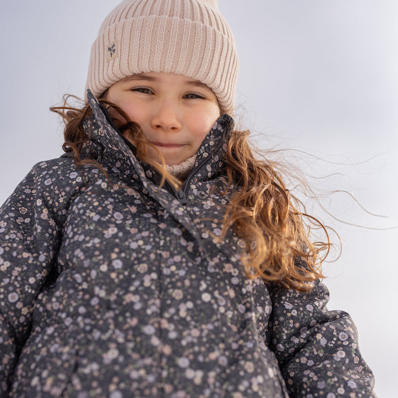 Wheat Outerwear Jacket Tove Jacket 9528 black sea open flowers