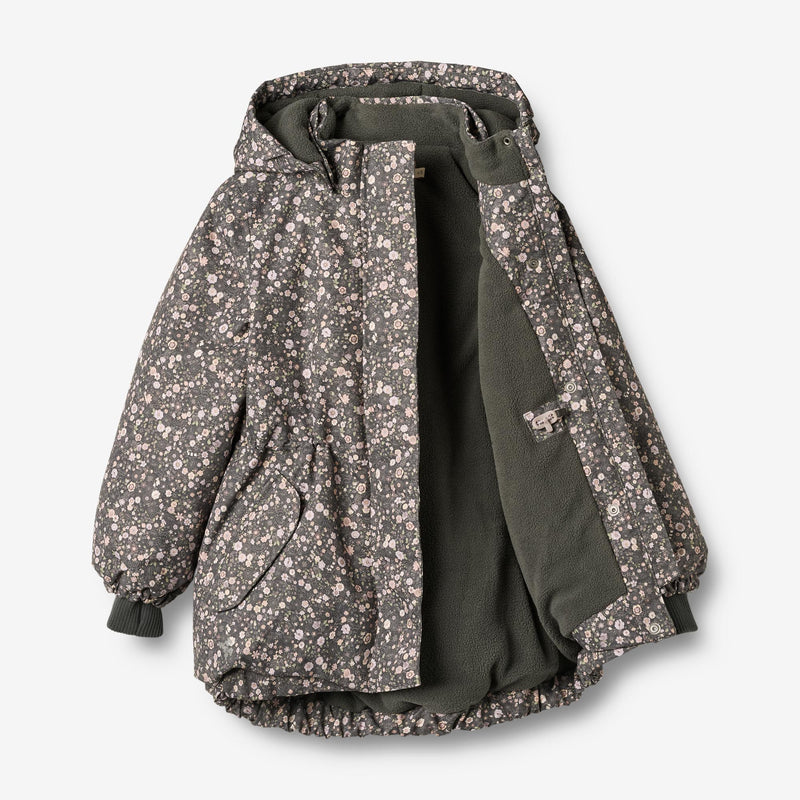 Wheat Outerwear Jacket Tove Jacket 9528 black sea open flowers