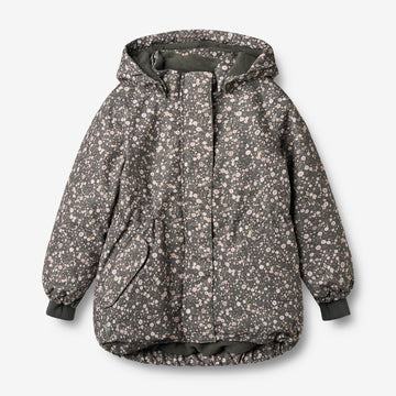 Wheat Outerwear Jacket Tove Tech Jacket 9528 black sea open flowers