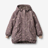 Wheat Outerwear Jacket Tove Tech Jacket 9675 plum truffle stars