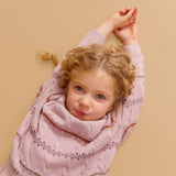 Wheat Main Jacquard Knit Harper Pullover 1354 soft lilac