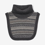 Wheat Outerwear Jacquard Neckwarmer Majo Accessory 0064 charcoal melange