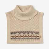 Wheat Outerwear Jacquard Neckwarmer Stoffe Accessory 3000 brown